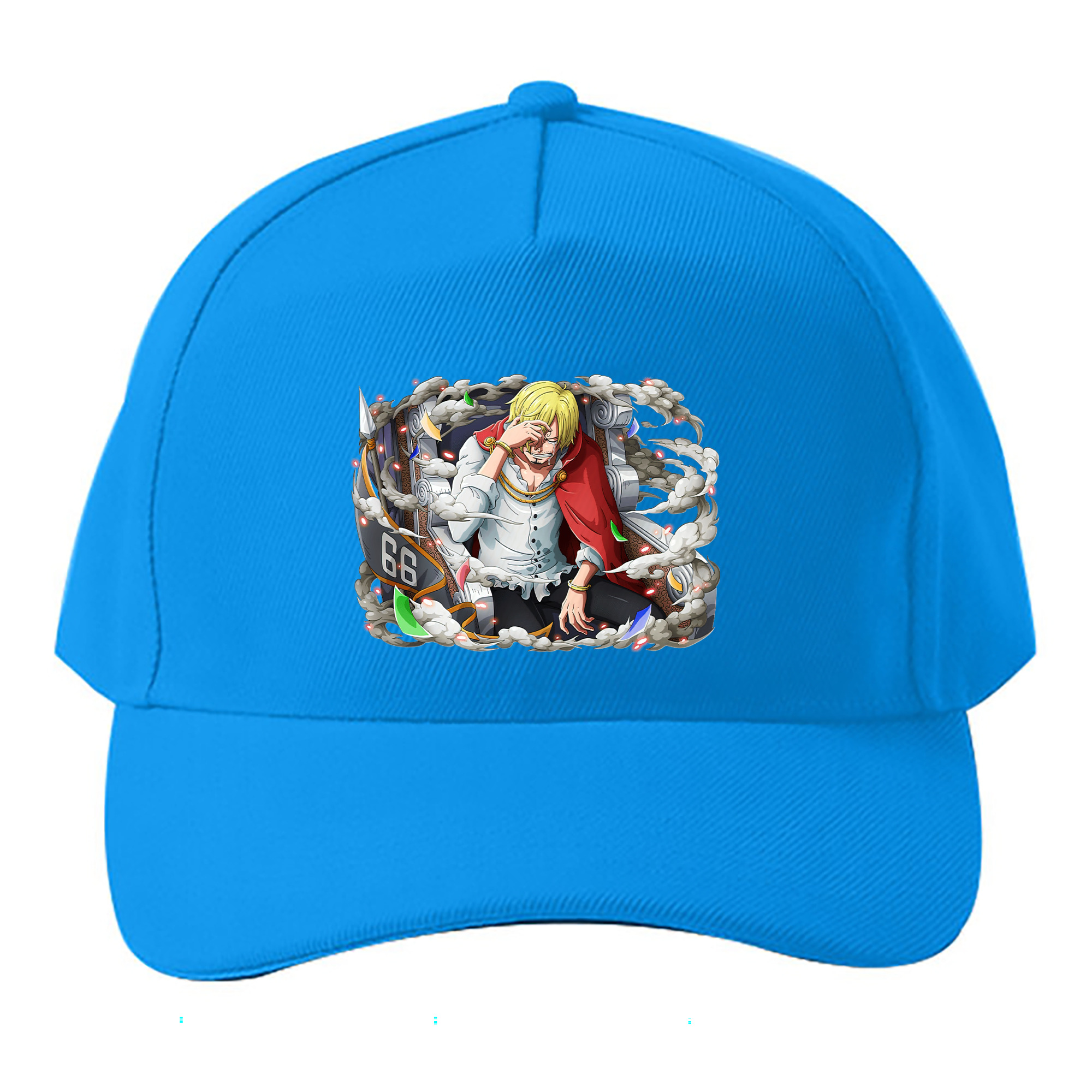 （画像用） ワンピース サンジ ONE PIECE Sanji ベースボールキャップ 綿100％ 男女兼用 帽子 スポーツ